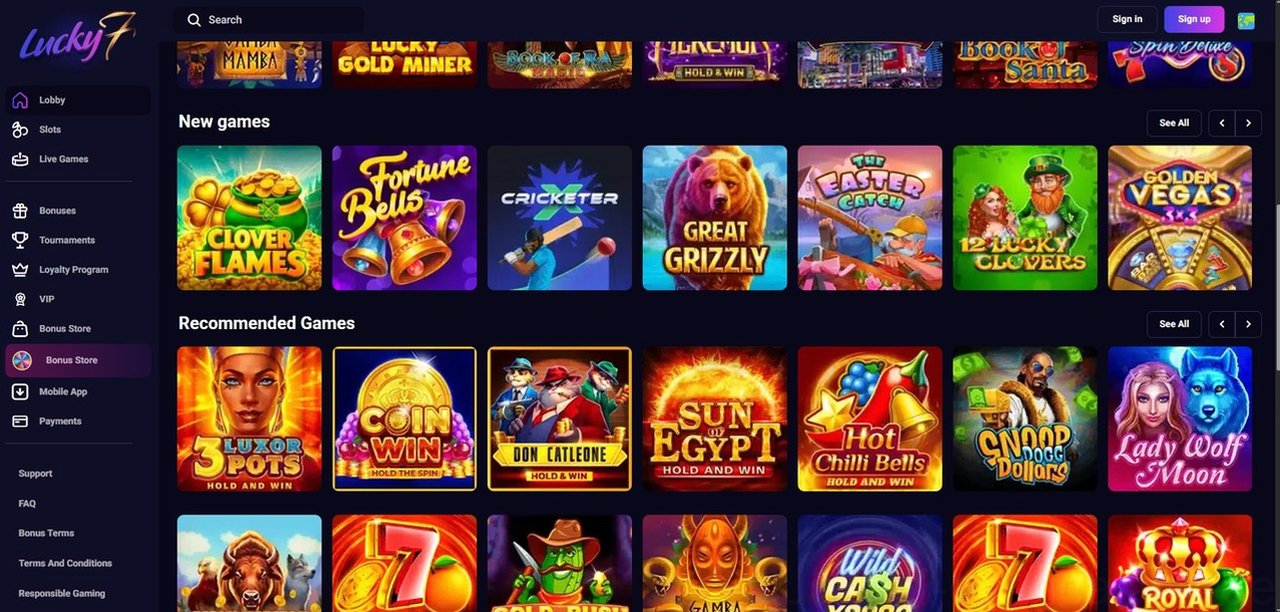 Lucky7even Casino Casino